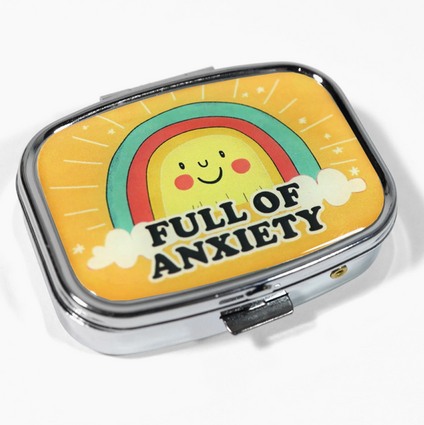 Pill Case - Full Of Anxiety