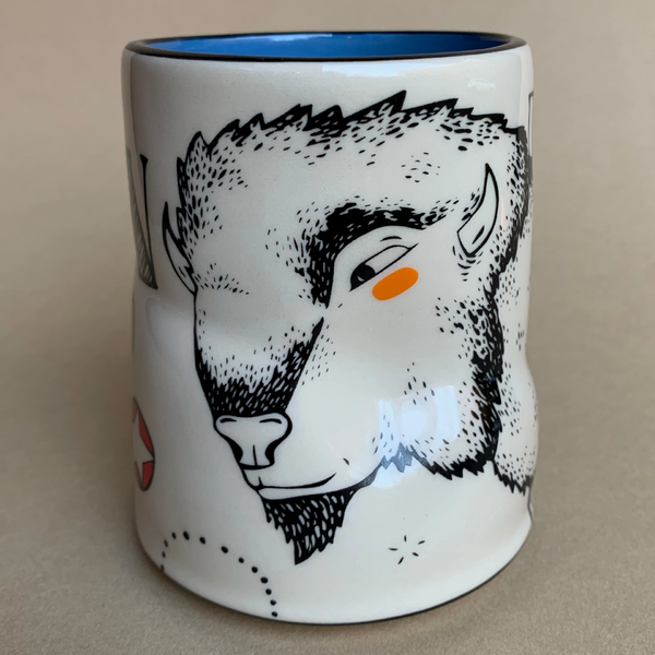 Cary Lane Cup - XL Lucky Bison