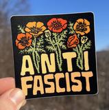 Anti Fascist Sticker