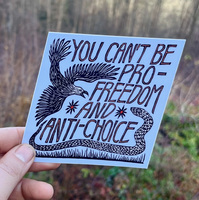 Pro Choice Sticker
