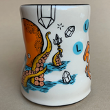 Cary Lane Cup - XL Lucky Kraken