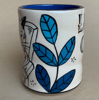 Cary Lane Cup - Large Lucky Cat + Mouse