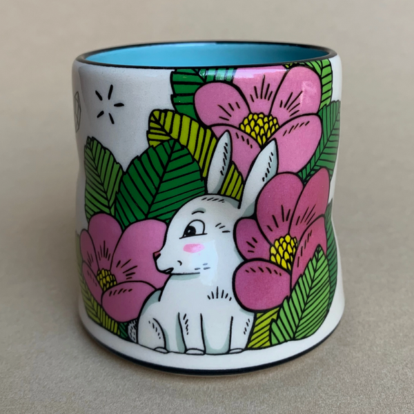 Cary Lane Cup - Medium Lucky Bunny