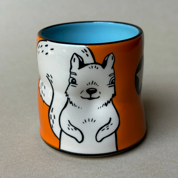Cary Lane Cup - Medium Lucky Squirrel
