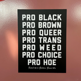 Pro Hoe... Sticker