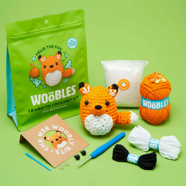 The Woobles Crochet Kit - Felix The Fox