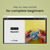 The Woobles Crochet Kit - Felix The Fox