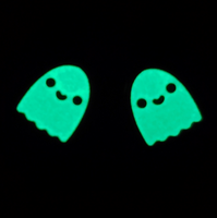 Ghostie Glow In The Dark Earrings