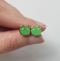 Happy Frog Earrings