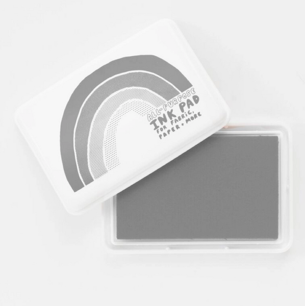 Yellow Owl Stamp Pad - Gray