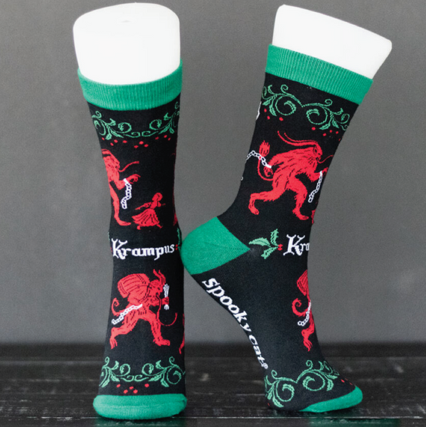 Krampus Damask Socks