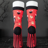 Cute Krampus Creepmas Socks