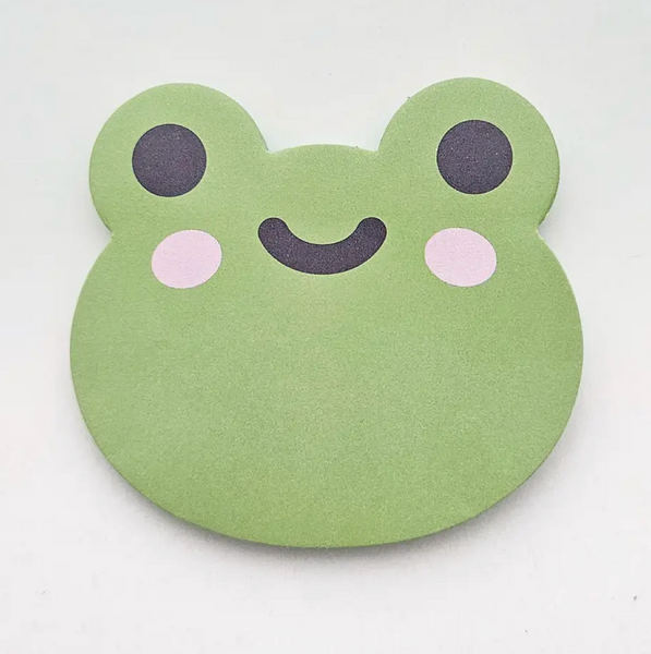 Froggy Die Cut Sticky Notes