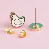 Chicken Or The Egg Earrings