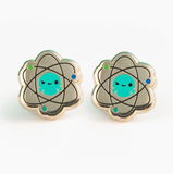 Excited Atom Earrings