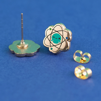 Excited Atom Earrings
