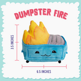 Dog Toy - Snugarooz Dumpster Fire