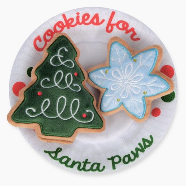Dog Toy - Merry Woofmas Cookies