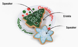 Dog Toy - Merry Woofmas Cookies