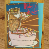 Older Weirder Birthday Card