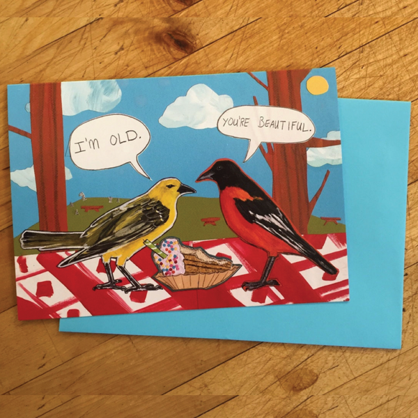 You're Beautiful Birthday Card