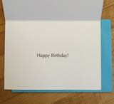 Porcupines Birthday Card