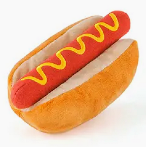Dog Toy - Mini Hot Dog