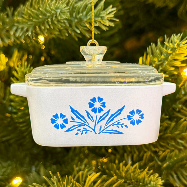 Resin Ornament - Mini Cornflower Casserole
