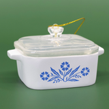 Resin Ornament - Mini Cornflower Casserole