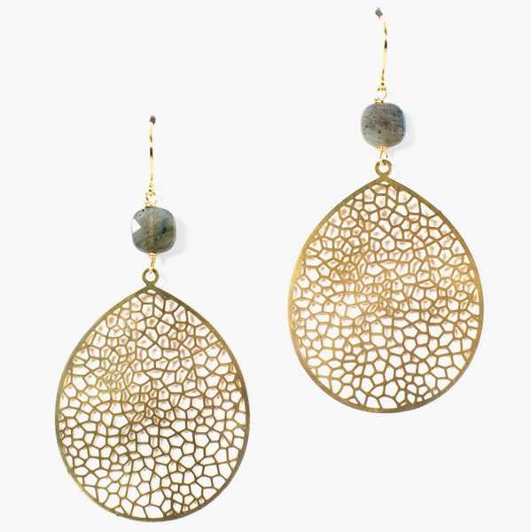 Frankie Laser Cut Earrings