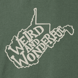 Moss Green Weird + Wonderful T-Shirt
