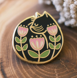 Cat Nap Enamel Pin
