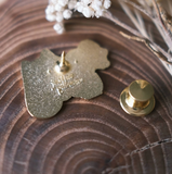 Coffee Cat Enamel Pin