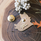 Fox In Forest Enamel Pin