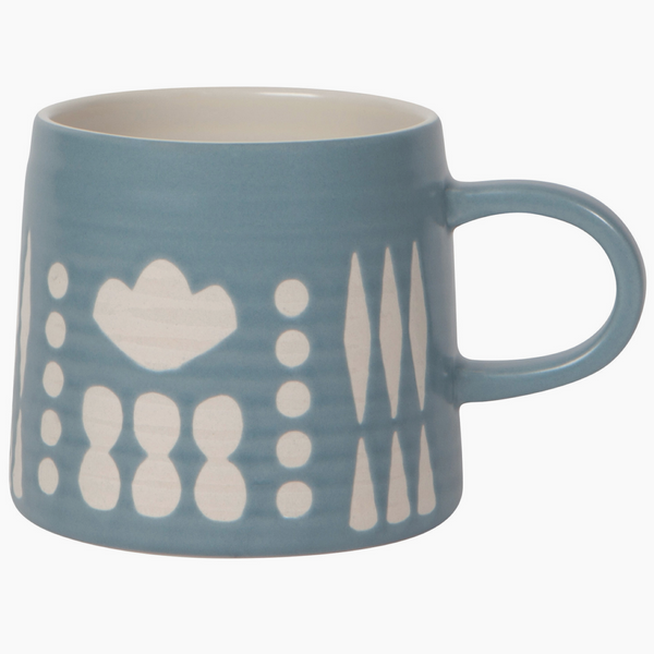 Stoneware Mug - Imprint Collage