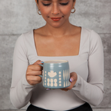 Stoneware Mug - Imprint Collage