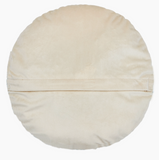 Celestial Moon Slice Wool Hooked Pillow