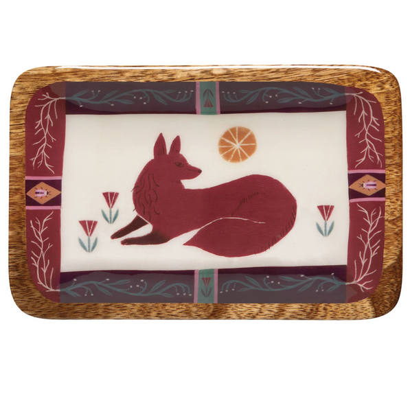 Wood Catch-All Tray - Folktale