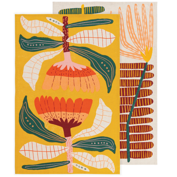 Venus 2 Pack Tea Towels