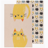 Meow Meow 2 Pack Tea Towels