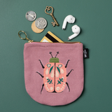 Amulet Beetle Zip Pouch