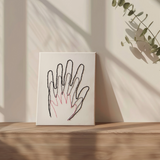 Our Hands Stitch Canvas Wall Art Kit