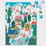 Puzzle Ornament - Alpine Cottage