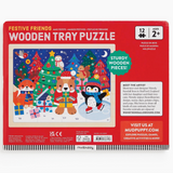 Festive Friends 12 Piece Wooden Tray Puzzle