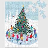 Puzzle Ornament - Tree Skaters