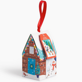 Puzzle Ornament - Winter Sledding