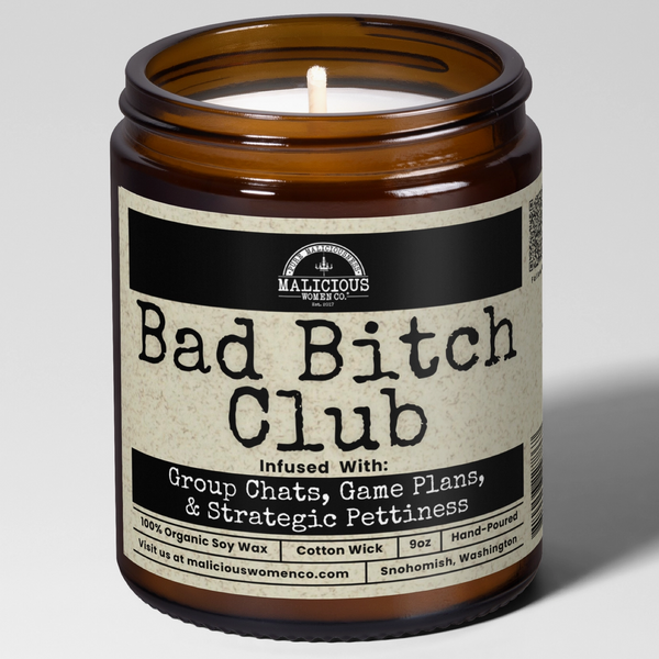 Bad Bitch Club Candle