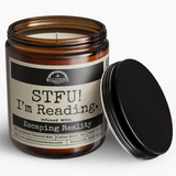 STFU I'm Reading Candle