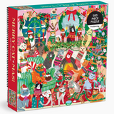 Merry Catmas! 500 Piece Family Puzzle