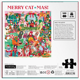 Merry Catmas! 500 Piece Family Puzzle